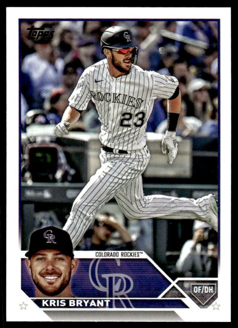 2023 Topps Baseball Card Kris Bryant Colorado Rockies #158