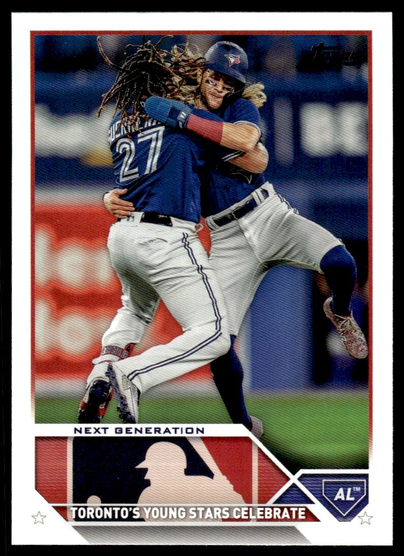 2023 Topps Baseball Card Next Generation A Toronto Blue Jays #216