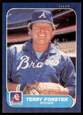 1986 Fleer Terry Forster Baseball Cards #514