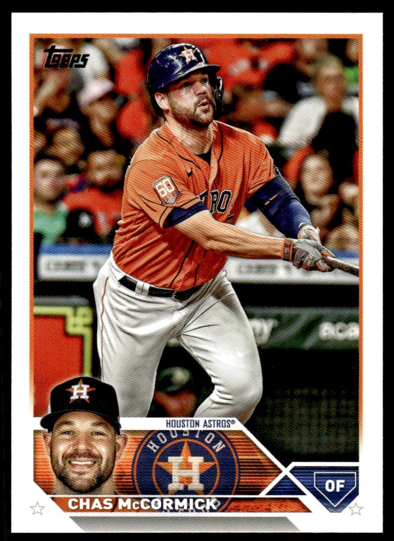 2023 Topps Baseball Card Chas McCormick Houston Astros #51
