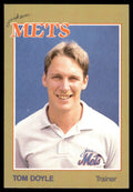 1988 Grand Slam Baseball Card Tom Doyle A Jackson Mets #7