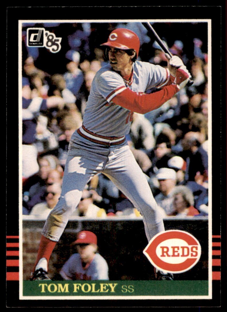1985 Donruss Tom Foley Baseball Cards #569