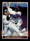 1985 Donruss Terry Whitfield Baseball Cards #540