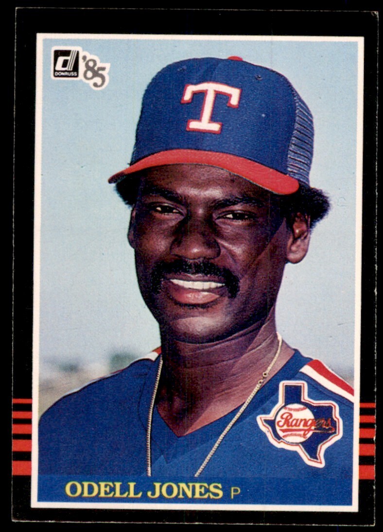 1985 Donruss Odell Jones Baseball Cards #525