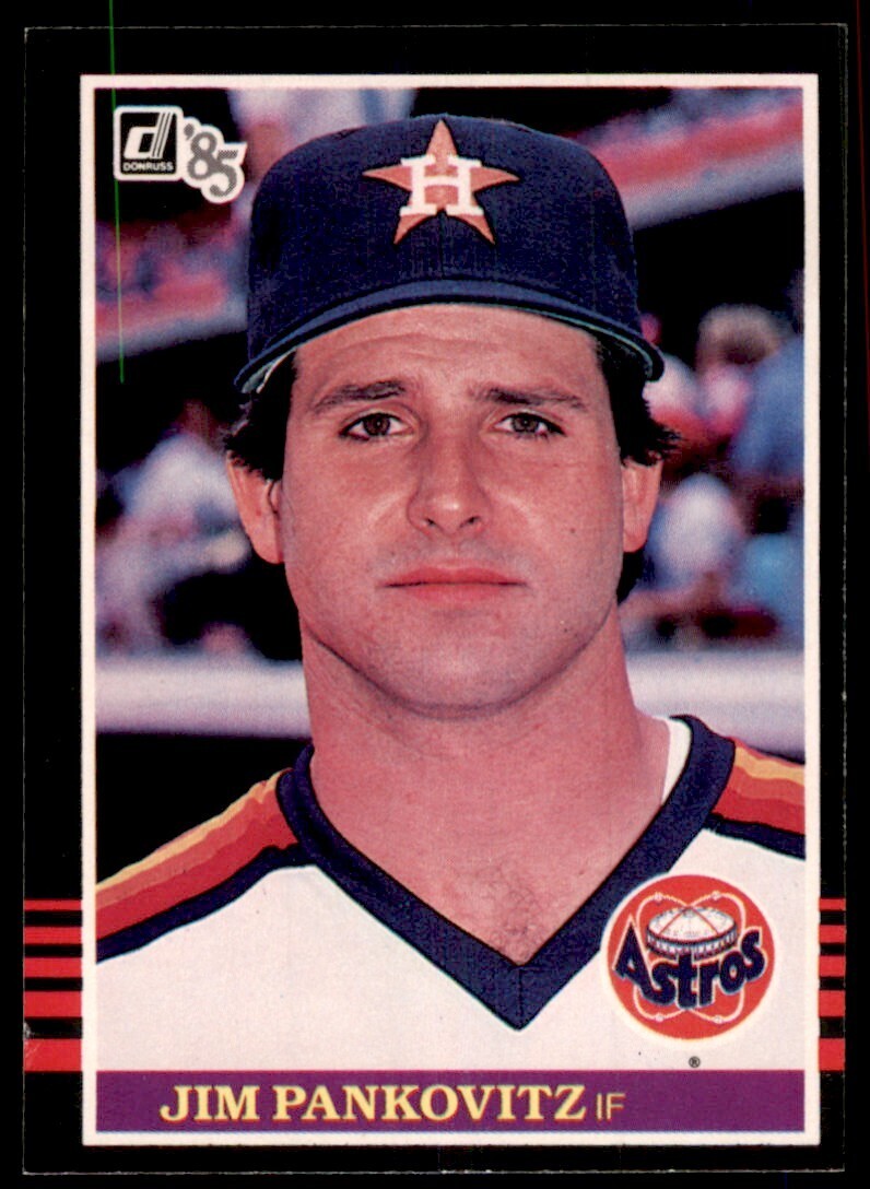 1985 Donruss Jim Pankovitz Baseball Cards #502