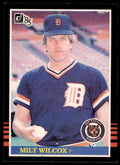 1985 Donruss Milt Wilcox Baseball Cards #105