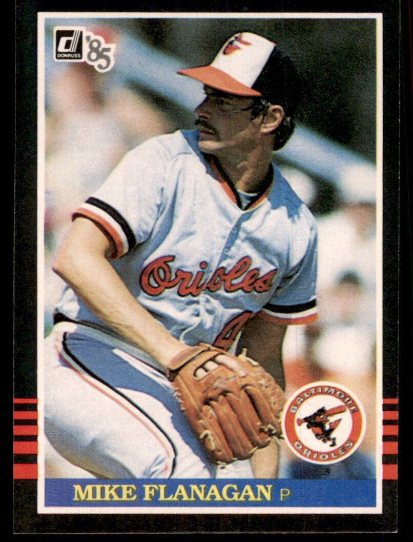 1985 Donruss Mike Flanagan Baseball Cards #88
