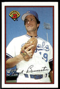1989 Bowman Baseball Card Floyd Bannister A Kansas City Royals #112