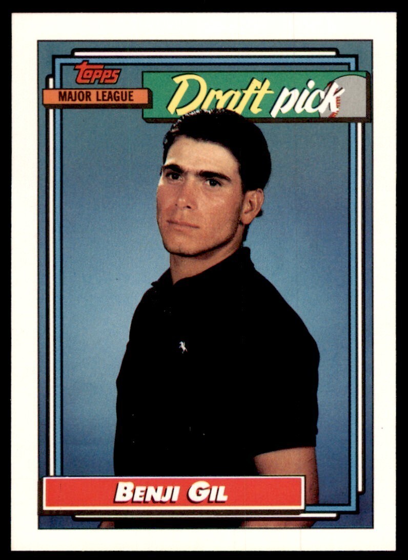 1992 Topps Benji Gil Baseball Cards #534