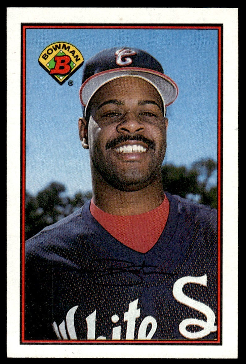 1989 Bowman Baseball Card Daryl Boston A Chicago White Sox #70