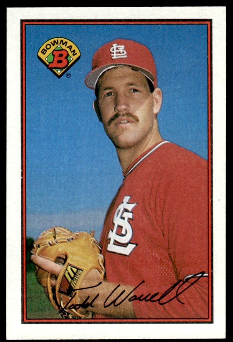 1989 Bowman Baseball Card Todd Worrell St. Louis Cardinals #429