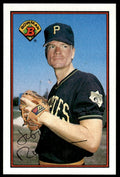 1989 Bowman Baseball Card Jeff Robinson A Pittsburgh Pirates #410