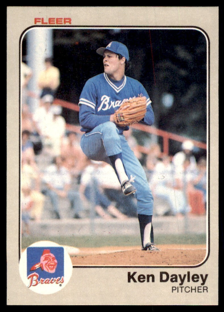 1983 Fleer Ken Dayley Baseball Cards #135