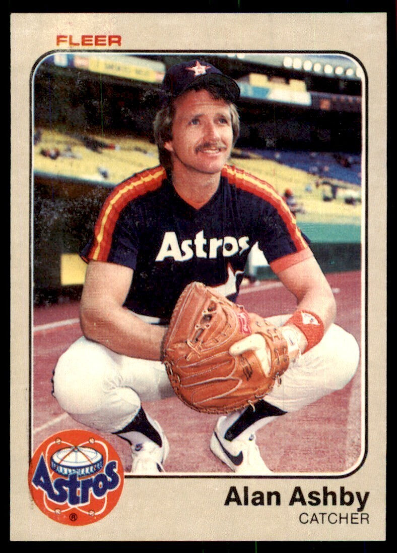 1983 Fleer Alan Ashby Baseball Cards #445