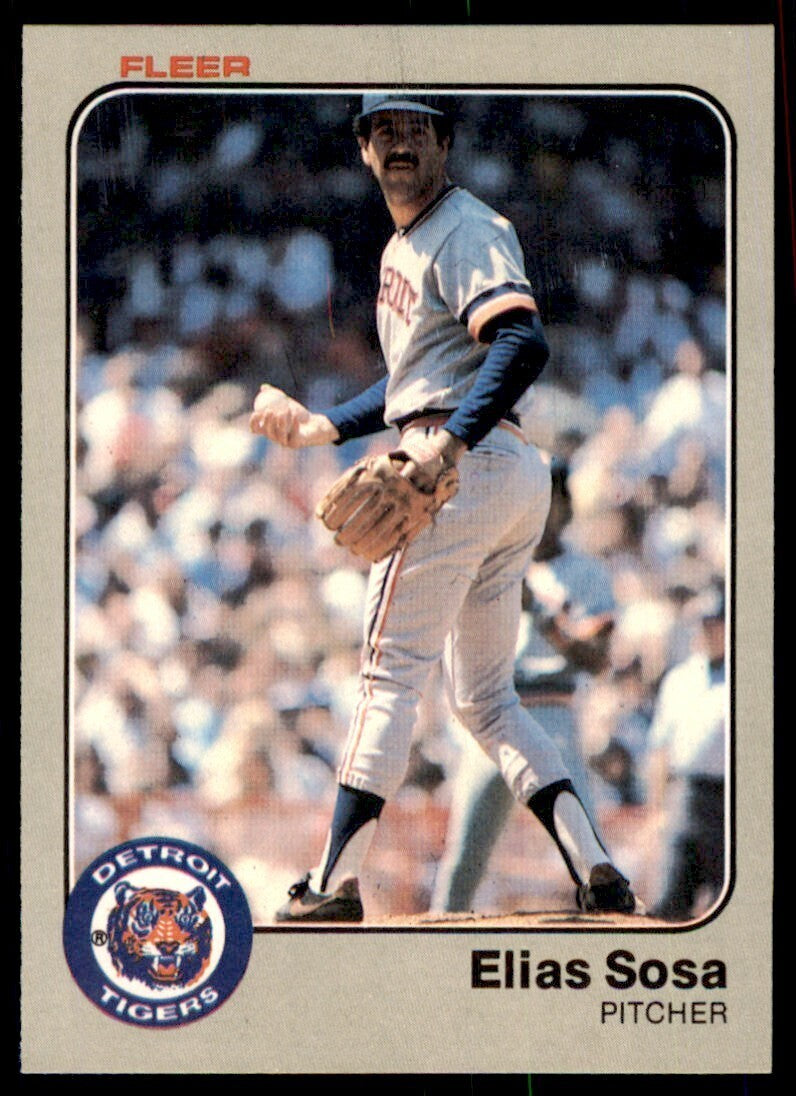1983 Fleer Elias Sosa Baseball Cards #342