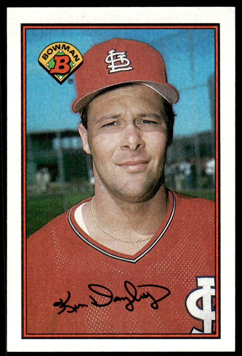 1989 Bowman Baseball Card Ken Dayley AA St. Louis Cardinals #428