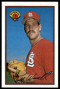 1989 Bowman Baseball Card Todd Worrell AA St. Louis Cardinals #429