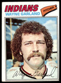 1977 Topps Baseball Card Wayne Garland Cleveland Indians #33