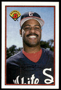 1989 Bowman Baseball Card Daryl Boston F Chicago White Sox #70