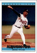 1992 Donruss Alejandro Pena Atlanta Braves #772