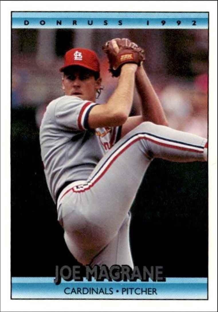 1992 Donruss Joe Magrane St. Louis Cardinals #767