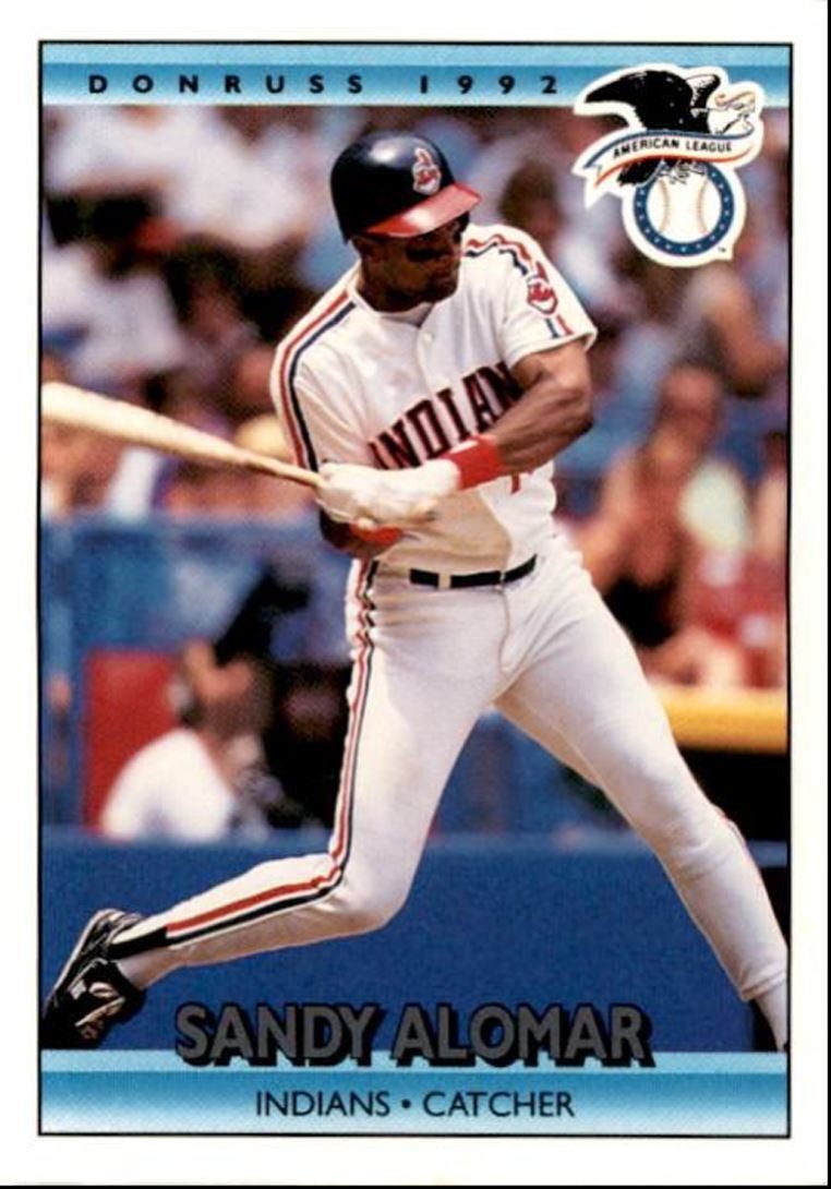 1992 Donruss Sandy Alomar Jr. Cleveland Indians #29