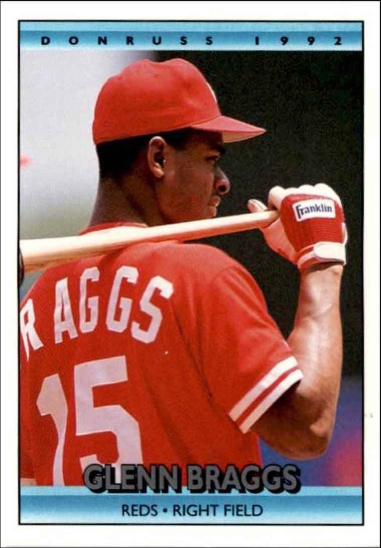 1992 Donruss Glenn Braggs Cincinnati Reds #363