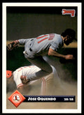 1993 Donruss Baseball Card Jose Oquendo St. Louis Cardinals #46