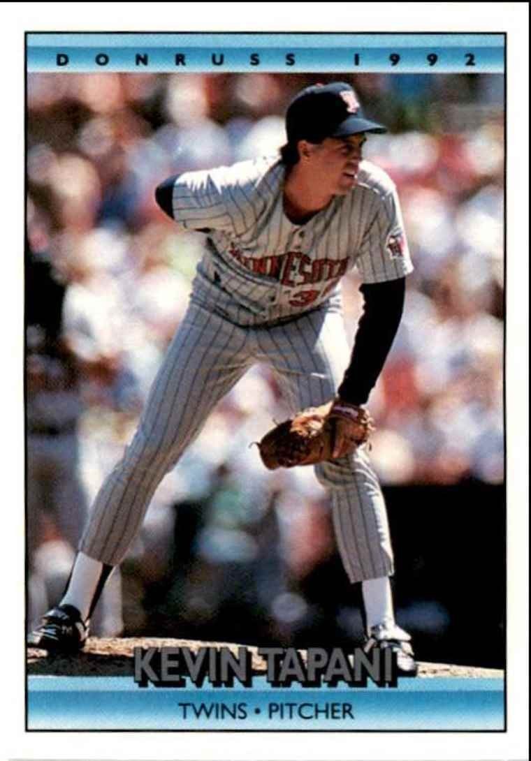 1992 Donruss Kevin Tapani Minnesota Twins #236