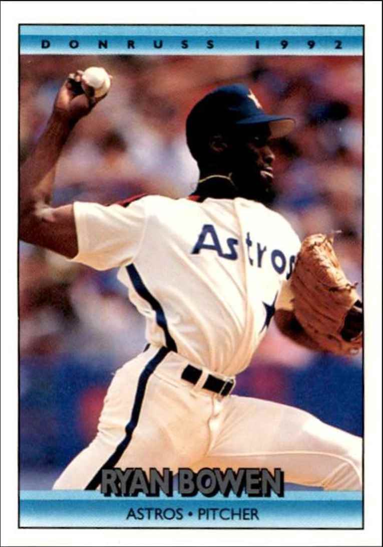 1992 Donruss Ryan Bowen Oakland Athletics #671