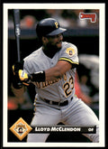 1993 Donruss Baseball Card Lloyd McClendon Pittsburgh Pirates #384