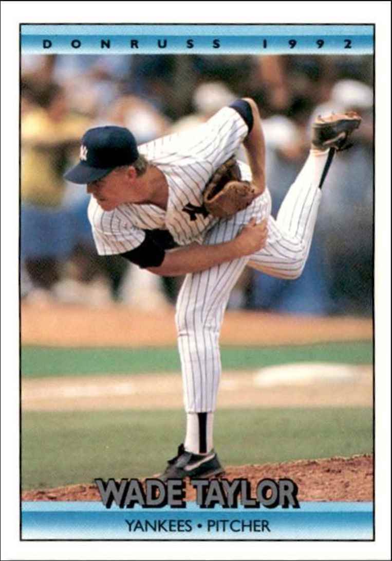 1992 Donruss Wade Taylor New York Yankees #527