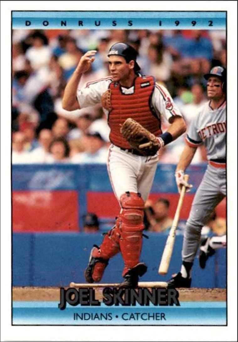 1992 Donruss Joel Skinner Cleveland Indians #99