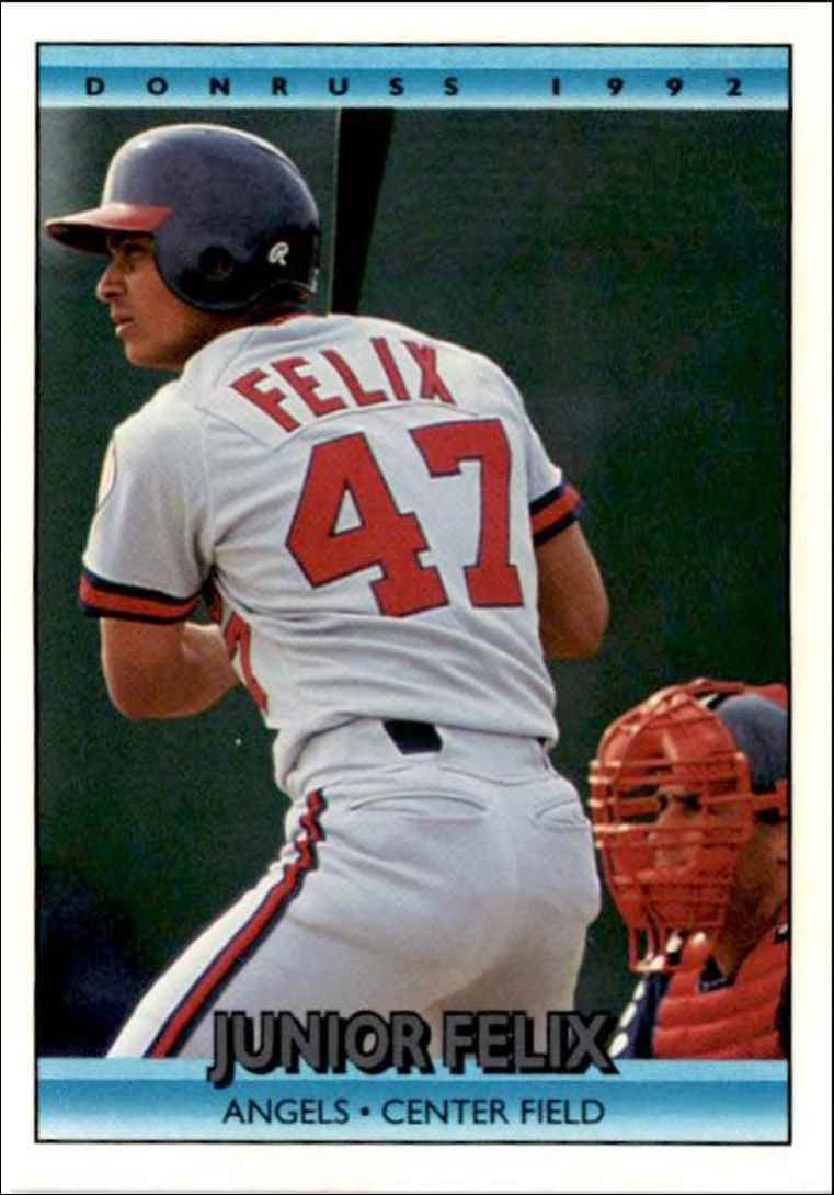 1992 Donruss Junior Felix California Angels #217