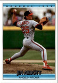 1992 Donruss Jim Abbott California Angels #130