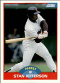 1989 Score Baseball Card Stan Jefferson San Diego Padres #519