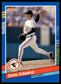 1991 Donruss Baseball Card Dave Johnson Baltimore Orioles #126
