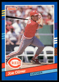 1991 Donruss Baseball Card Joe Oliver Cincinnati Reds #381