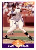1989 Score Baseball Card Scott Garrelts San Francisco Giants #258