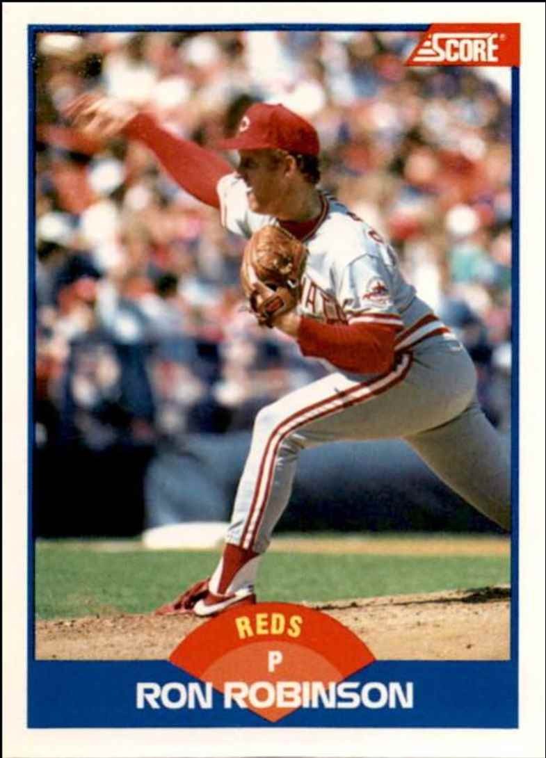 1989 Score Baseball Card Ron Robinson Cincinnati Reds #559