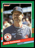 1991 Donruss Baseball Card Larry Andersen Boston Red Sox #665