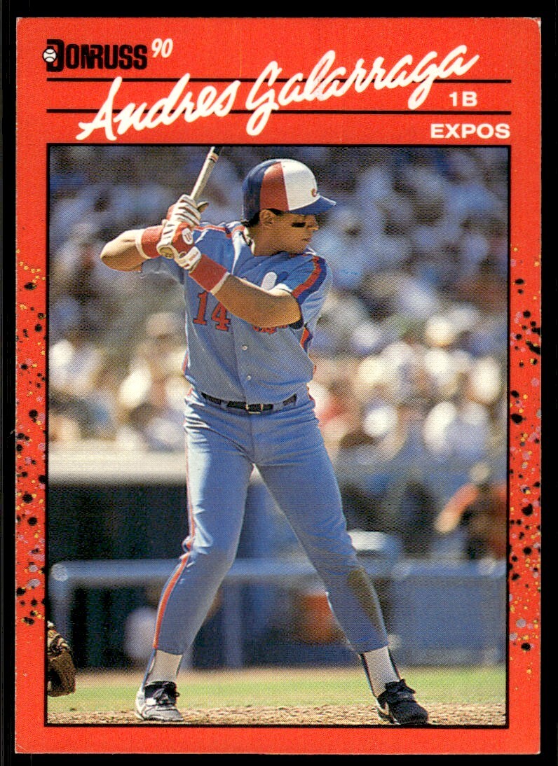 1990 Donruss Andres Galarraga Montreal Expos #97