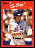 1990 Donruss Baseball Card Tim Teufel New York Mets #618