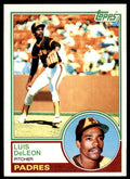 1983 Topps Luis DeLeon C Baseball Cards #323