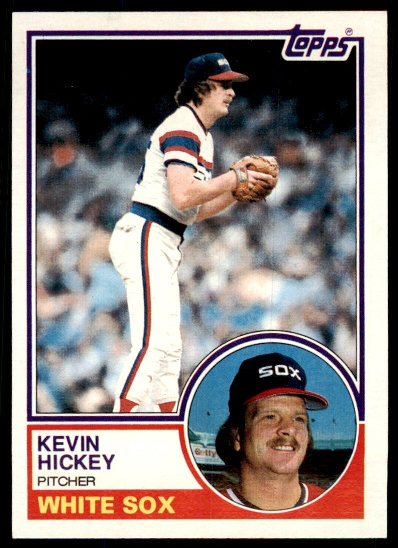 1983 Topps Kevin Hickey Baseball Cards #278