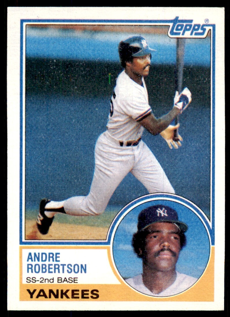 1983 Topps Andre Robertson A Baseball Cards #281