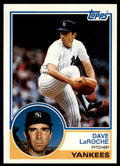 1983 Topps Dave LaRoche Baseball Cards #333
