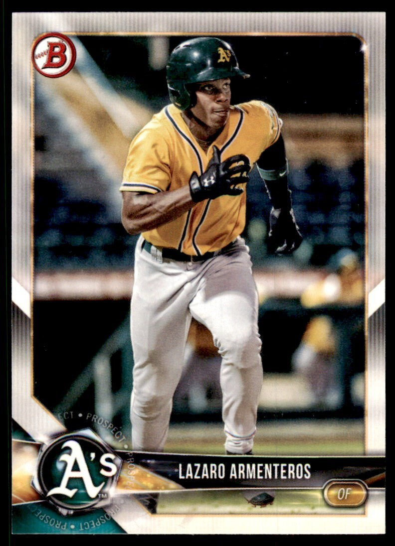2018 Bowman Lazaro Armenteros A Baseball Cards #BP118