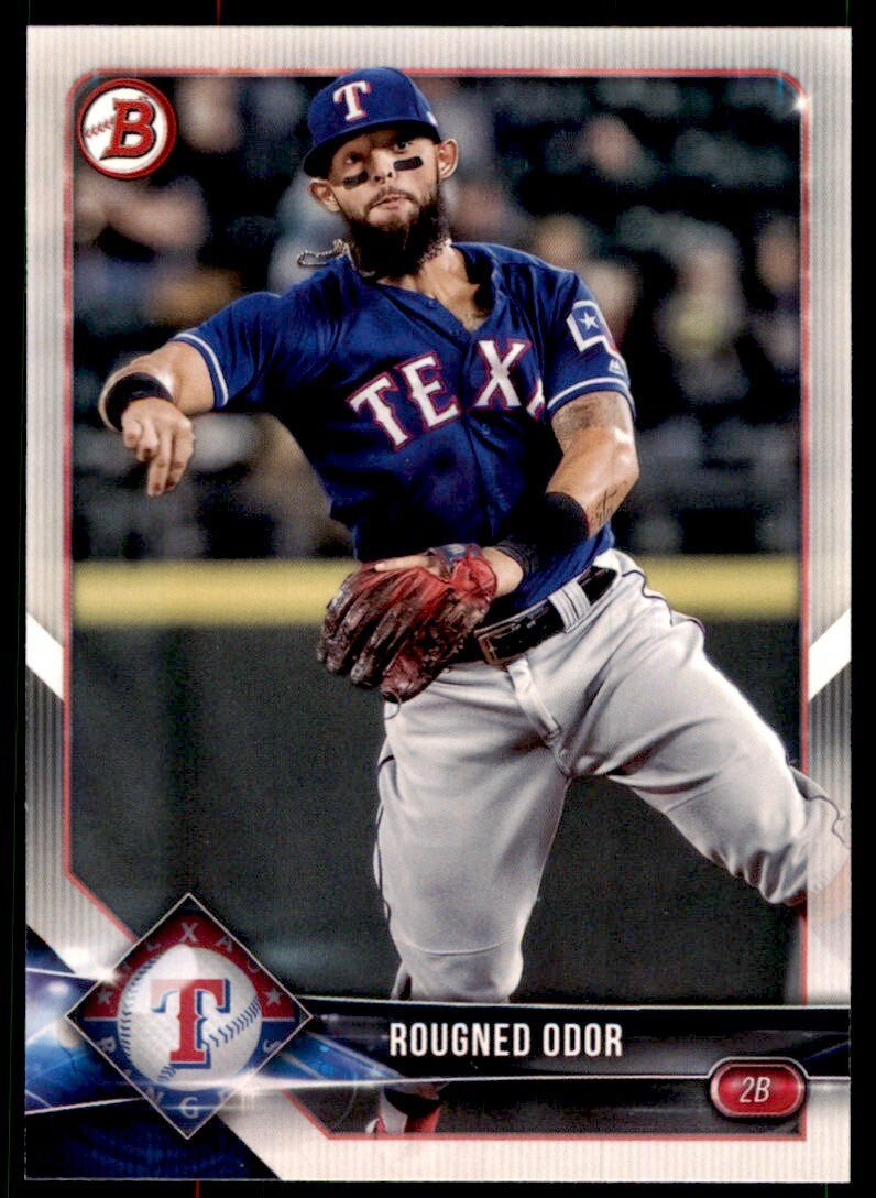 2018 Bowman Rougned Odor Baseball Cards #86