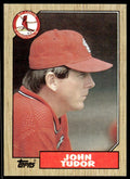 1987 Topps Baseball Card John Tudor St. Louis Cardinals #110